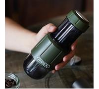 PEXCHO Machine à expresso portable 2 en 1 pour capsules et café moulu, cafetière à piston
