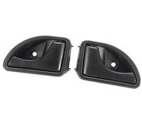 Pexorin 1 paire de poignée de porte intérieure de voiture bouton avant gauche droit 8200247802 82002478, for Renault, for Kangoo 1997-2007 for Twingo 1997-2003 Poignée de porte intérieure(Schwarz)