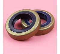 Pexorin 2 pcs/lot joints d'huile de vilebrequin, for Husqvarna 61 266 268 272 tronçonneuses 503260204, pièces de moteur de tronçonneuse Kit de roulements de vilebrequin pour tronçonneuse