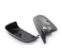 Pexorin 2 pièces couvercles de rétroviseur voiture en Fiber carbone capuchons rétroviseurs latéraux, for, série 5 G30 G31 G38 G20 2017-2021 rechange Coque de rétroviseur latéral(Carbon fiber)