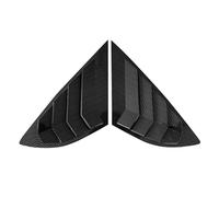 Pexorin 2 pièces de persiennes de fenêtre arrière de voiture, garniture de couverture de stores, for Ford, for Fusion, for Mondeo, berline 2015 - 2020 en plastique ABS Pare-soleil pour lunette arrière