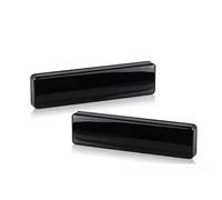 Pexorin 2 pièces voiture LED pare-chocs arrière réflecteur lumière, for Renault, Trafic Primastar, for Opel, feu arrière conduite feu stop OEM 9160858 signal de frein arrière du véhicule(2pcs Smoke LE