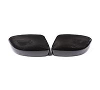 Pexorin 2 X Accessoires de Garniture de Couvercle de rétroviseur latéral de Voiture de Style en Fiber de Carbone, for Maserati, Levante 2016 2017 2018 Couverture de rétroviseur de portière de Voiture