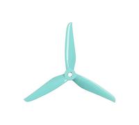 Pexorin 24 pièces/12 paires T5143.5 Freestyle Racing Props Hélices de course RC FPV Drone Remplacement de l'hélice du drone(Teal)