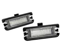 Pexorin 2x LED Éclairage de plaque d'immatriculation Blanc Canbus, for 2015-2021 FD, for Mustang, Éclairage de plaque d'immatriculation de voiture