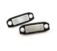 Pexorin 2x LED Éclairage de plaque d'immatriculation Blanc Canbus, for C70 S40 S60 S80 V50 V60 V70 XC60 XC70 XC90 Éclairage de plaque d'immatriculation de voiture