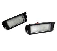 Pexorin 2x LED Éclairage de plaque d'immatriculation Blanc Canbus, for Genesis, Coupé BK i20 Veloster FS XG Picanto TA Rio UB Soul Éclairage de plaque d'immatriculation de voiture