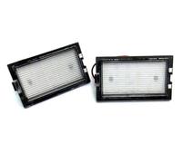 Pexorin 2x LED Éclairage de plaque d'immatriculation Blanc Canbus, for LR Discovery 3 4 Freelander 2 RR Sport L320 Éclairage de plaque d'immatriculation de voiture