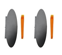 Pexorin A019-2x 99670142102 Pare-Soleil de Voiture, Miroir de courtoisie, Accessoires for Porsche 996 997 911 1996-2010 Miroir de Maquillage pour véhicule