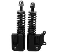 Pexorin Amortisseur Avant for Trottinette électrique, Amortisseur à Ressort hydraulique, Robuste, for Trottinette 10 Pouces, 2 pièces, Noir Amortisseur de Suspension