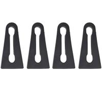 Pexorin Amortisseur de porte universel, amortisseur de chocs, protection anti-bruit, 2004-2020 (taille: 07) Amortisseur de voiture(BLACK 03)