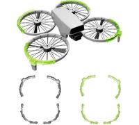 Pexorin Anneau de protection for pare-chocs, for DJI, hélices drone Flip, protections anti-collision, cadre d'hélice, accessoires (noir) Protection d'hélice de drone(Green)