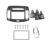 Pexorin Autoradio Radio 2din Cadre Voiture réaménagement DVD Cadre DVD Panneau Tableau de Bord Kit Fascia, for Hyundai, for Elantra, 2006-2011 façade d'autoradio stéréo