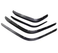 Pexorin Bande d'extension Plus Large de sourcil de Roue de Garde-Boue de Garniture élargie d'aile de Voiture, for Jeep, Wrangler JL 2018-2023 Élargisseur d'aile pour Voiture(Higher Fender)