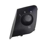 Pexorin Bouton de commutateur de réglage du rétroviseur latéral extérieur de Voiture, for VW, for Seat Ibiza 2009-2015, 6J1 959 565 6J1959565 Bouton de Commutation du rétroviseur latéral