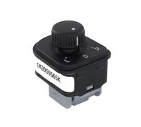 Pexorin Bouton de réglage du commutateur de commande de rétroviseur latéral 1K0959565K 1K0 959 565K, for VW, for 5 MK5, for Golf MK6 Rabbit, for EOS, for Pessat 3C, for Bouton de commutation du rétrov