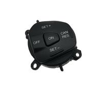 Pexorin Bouton de régulateur vitesse voiture, for Fiesta, MK7 MK8 ST, for Ecosport, 2013 volume contrôle multifonction commutateur au volant Kit de boutons de volant(BLACK Cruise Switch)