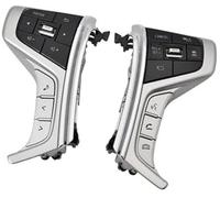 Pexorin Bouton de régulateur vitesse voiture, for Mitsubishi, for Outlander, for Pajero Sport 2015-2022, commutateur au volant, bouton commutation audio multimédia 8616A034 Kit de boutons de volant