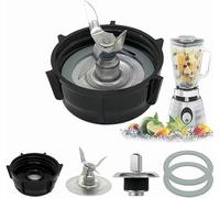 Pexorin Broyeur à glace, pour kit de lame pour Oster pour bouchon base pot, goujon d'accouplement, goupille d'étanchéité, joint d'étanchéité Ensemble de lame de broyeur mélangeur