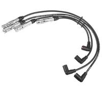 Pexorin Câbles de bobine d'allumage de voiture Câble de faisceau de bobine d'allumage 7 mm, for Beetle, for Golf, for Jetta, n° 06A905430H/06A905430J/06A905430K/06A905430L Lot de 4 Câble d'allumage