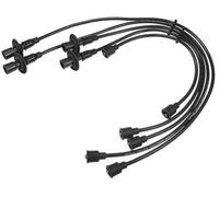 Pexorin Câbles de bobine d'allumage de voiture Câble de faisceau de bobine d'allumage 7 mm, for Beetle, Karmann Ghia n° 111998031A Lot de 5 Câble d'allumage
