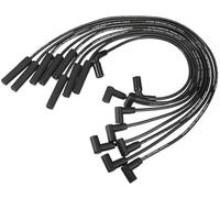 Pexorin Câbles de bobine d'allumage de voiture, câble de faisceau de bobine d'allumage 7 mm, for GMC K2500 C2500 C3500 5.7L 5.0L V8 n° 88862381 - Lot de 9 Câble d'allumage