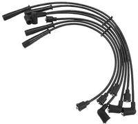 Pexorin Câbles de bobine de bougie d'allumage de voiture Câble de faisceau de bobine d'allumage 6,7 mm, for Jeep, CJ5 J10 Wrangler 4,2 L n° 83300088 Lot de 7 Câble d'allumage
