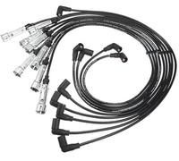 Pexorin Câbles de bobine de bougie d'allumage de voiture Câble de faisceau de bobine d'allumage 7 mm, for Mercedes-Benz, 380 500 SE SEL 3,8 L 4,9 L n° 1161501219/1161501319 Lot de 9 Câble d'allumage