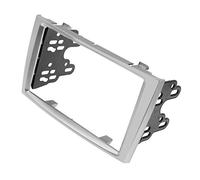 Pexorin Cadre de Radio DVD de Voiture Double Din, Panneau d'interface stéréo Automatique, Kit de Montage sur Tableau de Bord, for Peugeot 308/408 façade d'autoradio stéréo