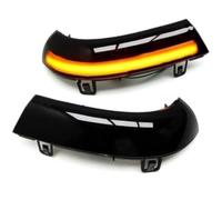 Pexorin Clignotant de voiture, pour Skoda, pour Superb, pour B5 2002-2008, lampe indicateur de miroir, clignotant dynamique, 2 pièces Feu de signalisation du rétroviseur latéral Feu de