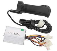 Pexorin Contrôleur de Moteur de vélo électrique 24 V 250 W avec poignée d'accélérateur rotative, for Guidon de 22,2 mm Kit de Compteur pour Scooter