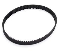 Pexorin Courroie de distribution à boucle fermée GT2 2GT largeur 6 mm, longueur poulie 160 188 200 610 2270, synchrone en caoutchouc Courroie de distribution pour imprimante 3D(BLACK 188mm)