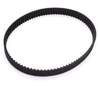 Pexorin Courroie de distribution GT2 en caoutchouc à boucle fermée 160 188 200 610 2270 mm, courroie for pièces d'imprimante 3D Courroie de distribution pour imprimante 3D(BLACK 2270mm)