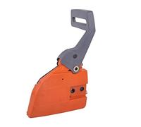 Pexorin Couvercle de chaîne de pignon d'embrayage, poignée de frein, for tronçonneuse Husqvarna 136 137 141 142 Housse de poignée de frein pour tronçonneuse