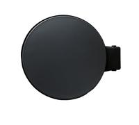 Pexorin Couvercle de couvercle de remplissage de réservoir de carburant blanc et noir, for VW, for Polo 6C 2014-2017, 6R0809857 accessoires de voiture style 2015 14 15 Couvercle de réservoir de carbur