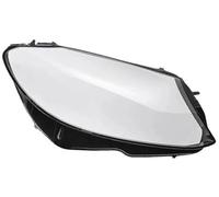 Pexorin Couvercle de lentille de phare avant de voiture, for, for, W205 C180 C200 C260L C280 C300 2015 2016 2017 2018, coque de phare avant transparente écran de protection de lampe(BLACK Right)