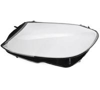 Pexorin Couvercle de lentille de phare avant de voiture, for, for, W205 C180 C200 C260L C280 C300 2015 2016 2017 2018, coque de phare avant transparente écran de protection de lampe(BLACK Left)