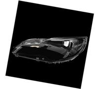Pexorin Couvercle de phare de voiture for NISSAN, for Venucia T70 2018 2019 2020 ABS Transparent Lentille de phare Remplacer les abat-jour Feux avant écran de protection de lampe(BLACK Left and right)