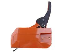 Pexorin Couvercle latéral d'embrayage de poignée de frein de chaîne de tronçonneuse, for Husqvarna, 268 272 XP 266 66 61, for Rancher Housse de poignée de frein pour tronçonneuse