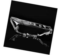 Pexorin Couvercles de lentilles de phares de voiture, for, série 3 F30 F35 320 325 328 330 2016 2017 2018 2019, abat-jour transparent, coque de phare avant écran de protection de lampe(BLACK Right)