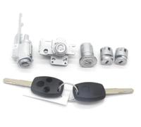 Pexorin Ensemble de 5 barillets de serrure de porte pour interrupteur d'allumage, pour modèles pour Accord 2008-2012 4 portes 06351-Te0 A11 72185-Ta0 A01 06351-Ta0 cylindre avec clés actionneur