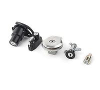 Pexorin Ensemble de clés de Verrouillage for Bouchon d'essence et Interrupteur d'allumage de Moto, for XV125, XV250, Virago, XV240, XV250, XV535 Interrupteur d'allumage de Moto