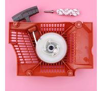 Pexorin Ensemble de démarreur à traction recul, avec vis corde, pièce rechange for tronçonneuse, for Husqvarna, 372371365362 Démarreur de tronçonneuse