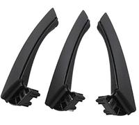 Pexorin Ensemble de poignées de traction de porte intérieure de voiture LHD RHD, for, série 3 E90 E91 E92 316 318 320 325 328i 2004-2012 Poignée de porte intérieure(Schwarz)