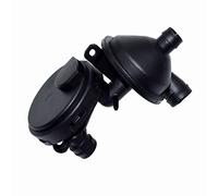 Pexorin Ensemble de tuyaux reniflard soupape ventilation carter PCV, for BMW, 330i 325Xi E46 11611432559 11157532649 11617501566 Tuyau de thermostat(Schwarz)