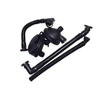Pexorin Ensemble de tuyaux reniflard soupape ventilation carter PCV, for BMW, 330i 325Xi E46 11611432559 11157532649 11617501566 Tuyau de thermostat(Grey)