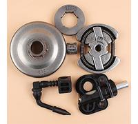 Pexorin Entraînement de pompe à huile tambour d'embrayage pignon 325 8T, for le partenaire, 350 351 pièces rechange scies chaîne Kit d'embrayage