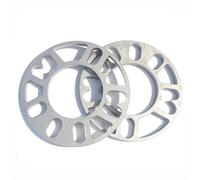 Pexorin Entretoises 2 pièces 3MM 4x100 4x108 4x114.3 5x100 5x105 5x108 5x112 5x114.3 5x120 Cales de réglage en Aluminium ET Entretoises de Roue de Voiture Cales Plaque Entretoise de Roue