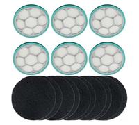 Pexorin Éponge filtrante Hepa, kit de toilettage for animaux, pièces de rechange for aspirateur, accessoires for éponges filtrantes Hepa Filtre pour aspirateur(BLACK B)