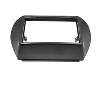 Pexorin Fascia 2 Din, for Citroën, Nemo, for Peugeot, Bipper 2008+, for Fiat, Fiorino Radio CD DVD Audio Kit de garniture de montage sur tableau de bord, couvercle de cadre Fascia Garniture d'installa